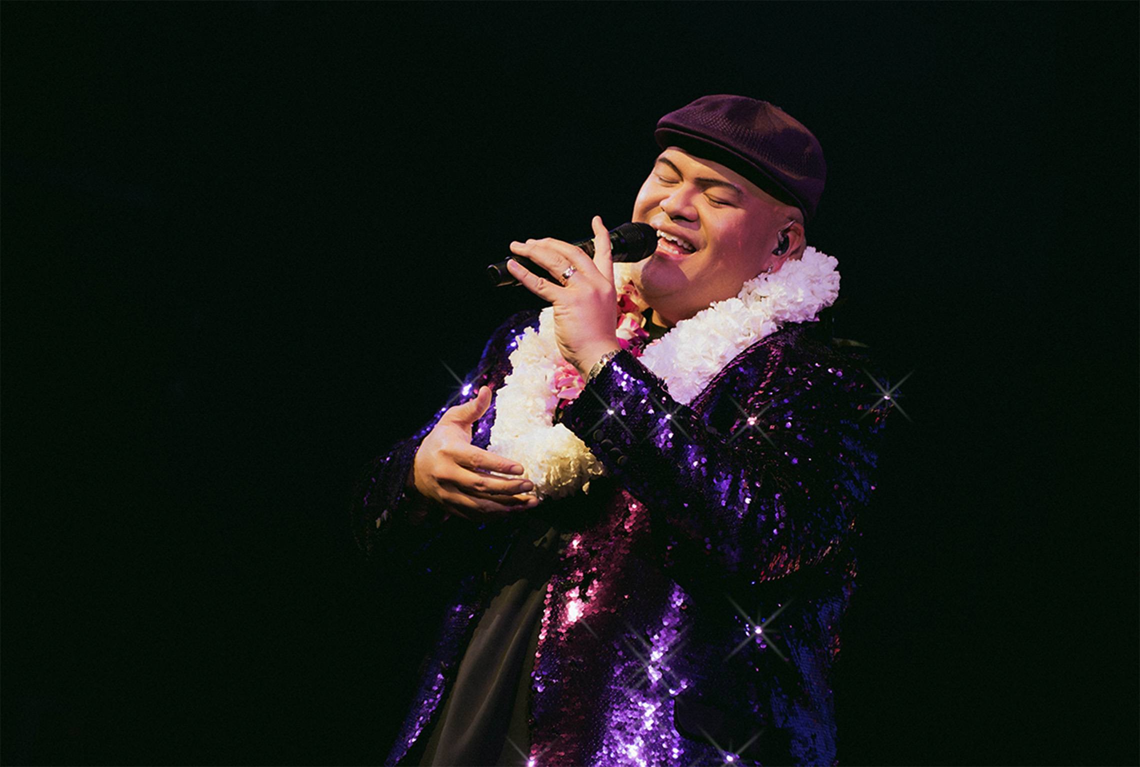 Kalani Pe'a at The Reser | Photo by: Camille Bruya